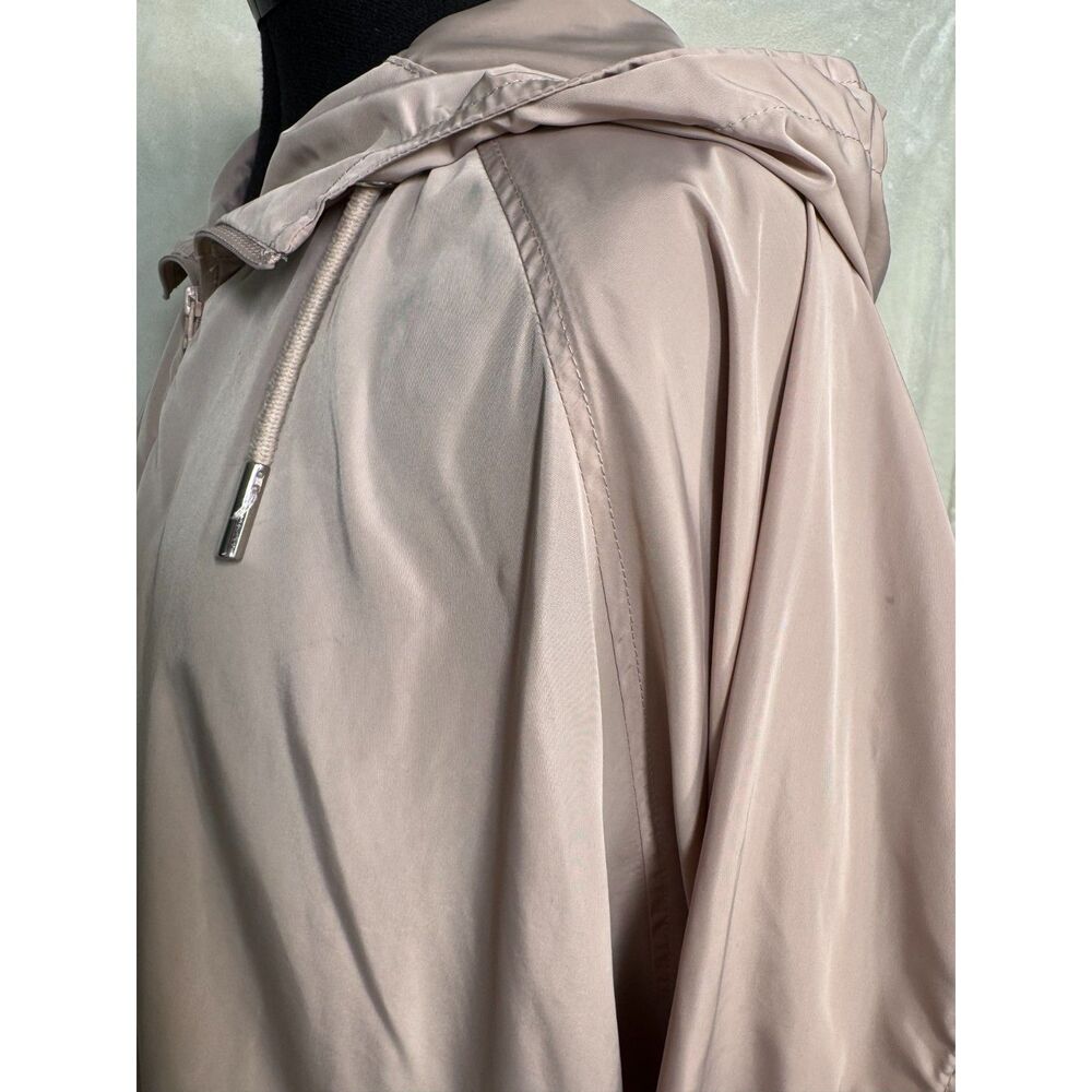 Soia & Kyo Jacket Women L/XL Light Pink Oaklynn Windbreaker Hooded